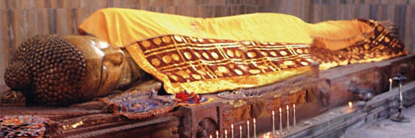 Kushinagar-Nirvana Temple & Stupa